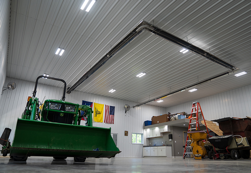 Interior Lined Hobby Shop Tippecanoe County, IN FBi Buildings